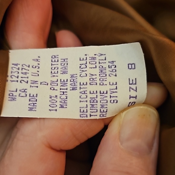 VTG HOWARD WOLF 1980s Designer Brown Floral Plaid Bomber Jacket - Picture 10 of 10